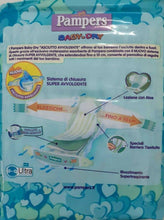 Carica l&#39;immagine nel visualizzatore di Gallery, Pannolini Pampers Baby dry 4 misura Maxi 7-18 kg. 20 pannolini x 6 pacchi
