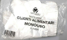 Carica l'immagine nel visualizzatore di Gallery, GUANTI IN VINILE SENZA POLVERE MONOUSO TRASPARENTI 100 PZ ALIMENTI TAGLIA UNICA
