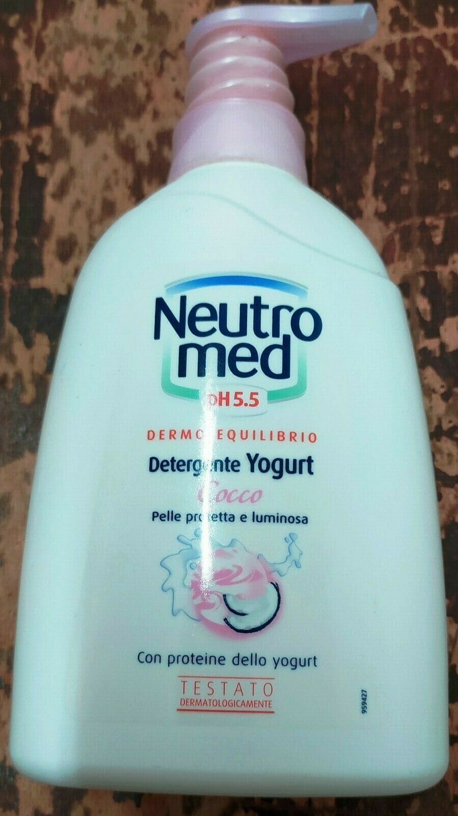 Sapone Liquido Neutro Med con erogatore yogurt cocco ml. 250  x 6 pezzi