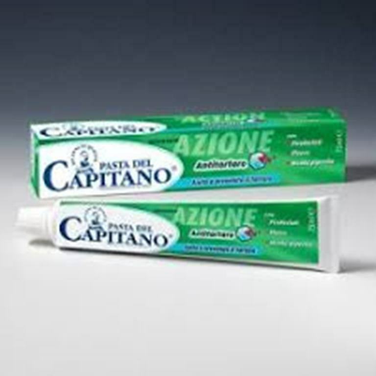 Dentifricio Pasta del Capitano AZIONE ml. 100 x 8 pezzi CON PIROFOSFATI FLUORO M