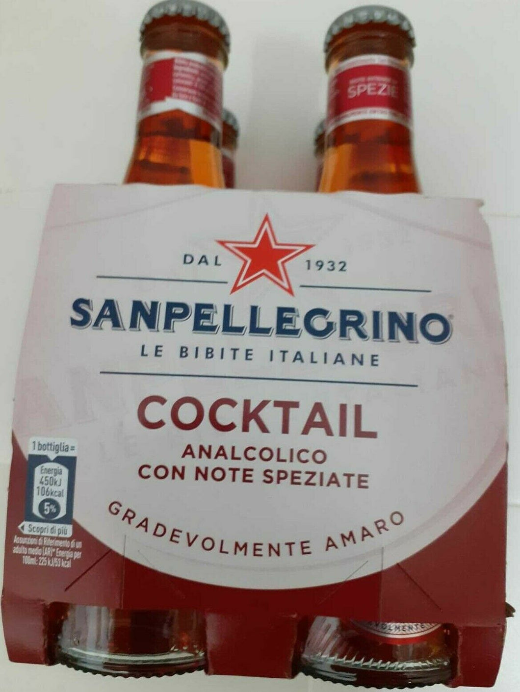 SAN PELLEGRINO COCKTAIL 20 CLx 24 BOTTIGLIE NUOVE E QUALITA SUPERIORE VP