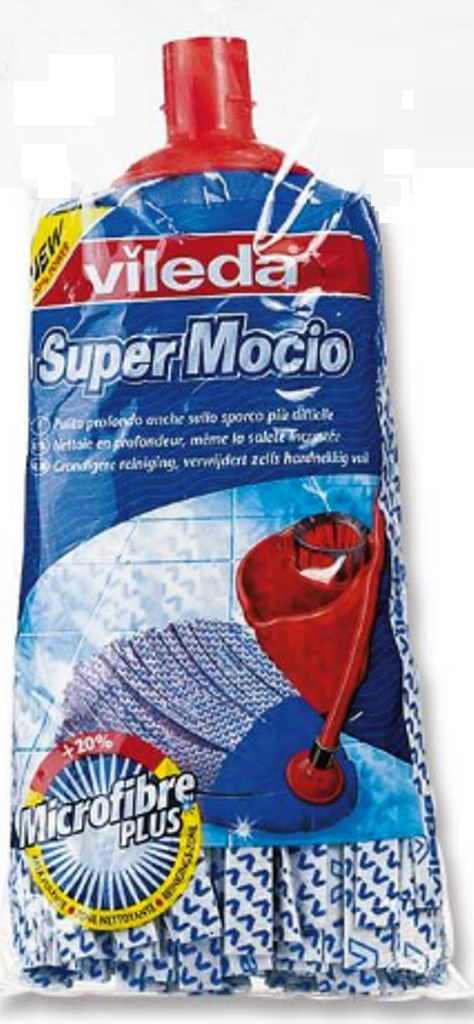Mop Vileda Supermocio microfibre plus x 6 pezzi