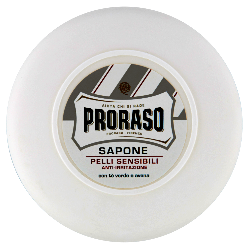 PRORASO SAPONE DA BARBA in ciotola PELLI SENSIBILI anti-irritazione 150ml