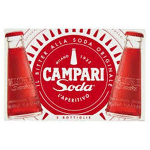 CAMPARI SODA  DA X  50 BOTTIGLIE   DAVIDE CAMPARI PREPARAZIONE SPCIALE CL9,8 10%