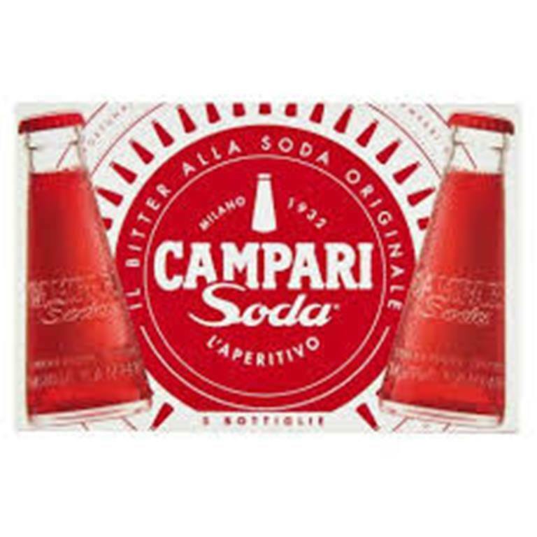 CAMPARI SODA  DA X  50 BOTTIGLIE   DAVIDE CAMPARI PREPARAZIONE SPCIALE CL9,8 10%
