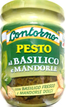 Carica l&#39;immagine nel visualizzatore di Gallery, GRAN PESTO CONTORNO MANDORLE BASILICO  VASETTO 190 GR x 3 pezzi
