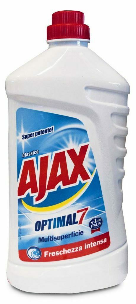 AIAX DETERGENTE MULTISUPERFICIE 1 LT CLASSICO FRESCHEZZA INTENSA AJAX x 3 pz