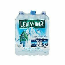 Levissima Acqua Minerale Natural oligomin. 1,5 Lt ( 6 Bot ) DALLE ALPI X30 CASSE