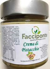 Carica l&#39;immagine nel visualizzatore di Gallery, CREMA DI PISTACCHIO   FACCIPONTE   190 g CON PISTACCHIO DI SICILIA
