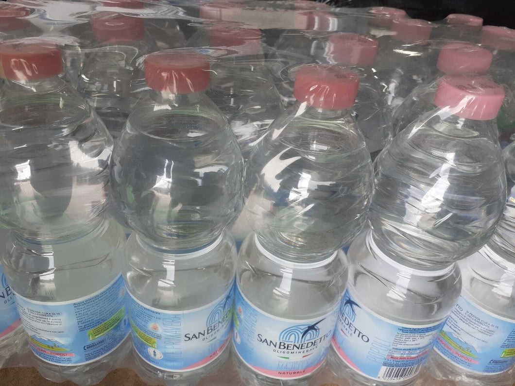 CaSSA DA 24 BOTTIGLIE ACQUA SAN BENEDETTO PET 500 ML NATURALE CL 50 X18 432 BOT.