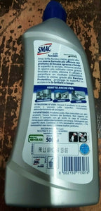 Smac Brilla Acciaio Sgrassatore con Barriera Protettiva Bottiglia 500ml x 3 bott