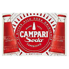 CAMPARI SODA  DA X  50 BOTTIGLIE   DAVIDE CAMPARI PREPARAZIONE SPCIALE CL9,8 10%