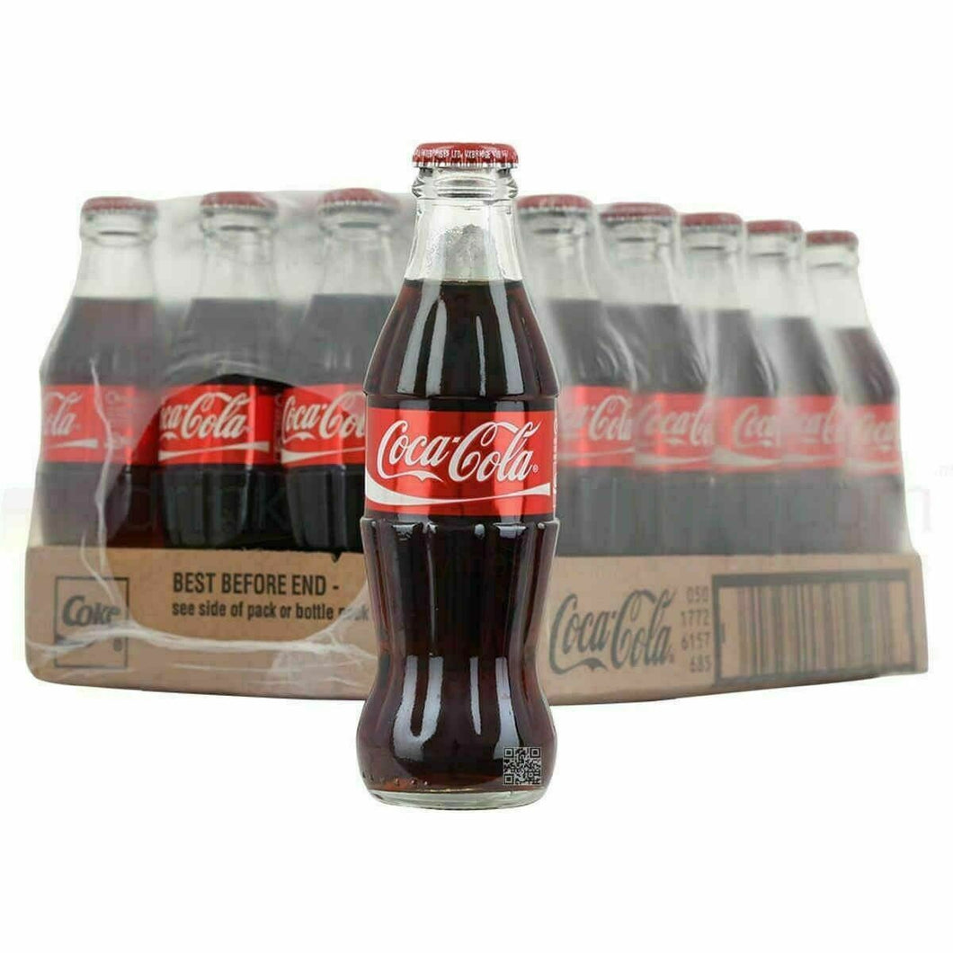 COCA COLA VETRO CL 25 CONFEZIONE DA 24 BOTTIGLIETTE VETRO COCA COLA