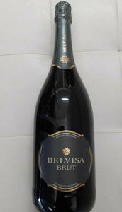 1 BT  BELVISA Vino Spumante BRUT  Magnum (1,5 LT) METODO CHARMAT ITALIANO