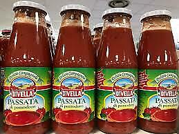 12 BOTTIGLIE PASSATA DI POMODORO DI VELLA 680  GR  100% ITALIANO