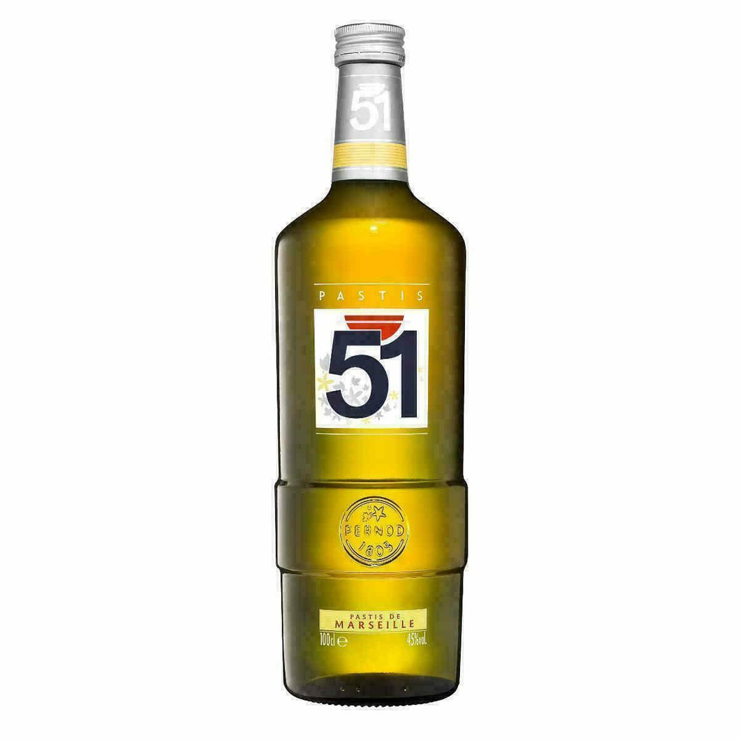 PARNOD PASTIS 51 LIQUORE ANICE 1LT + un bicchiere averna omaggio
