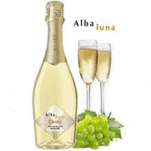 Carica l&#39;immagine nel visualizzatore di Gallery, 6 bottiglie vino spumante extra dry maschio dei cavalieri alba luna cuvèe 75cl
