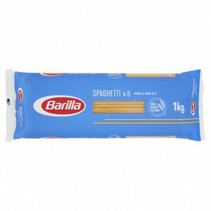 18 X 1 KG   PASTA BARILLA SPAGHETTI N.5 COTTURA 9 MINUTI TOT. KG 18