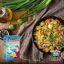 Carica l&#39;immagine nel visualizzatore di Gallery, Cous Cous MEDIO - POIATTI  1 kg X 2 - QUALITA&#39; SICILIA ItalY PRONTO IN 5 MINUTI
