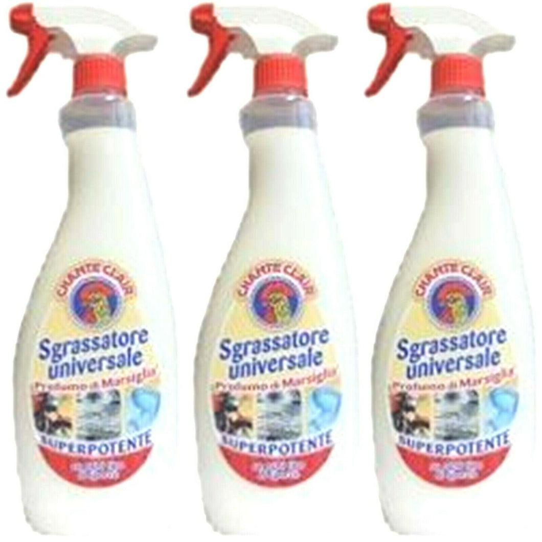 Sgrassatore Chanteclair Confezione 3 Bottiglie 625ml Marsiglia