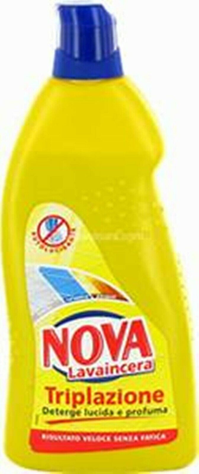 6 PEZZI EMULSIO NOVA LAVAINCERA TRIPLAZIONE DETERGE LUCIDA E PROFUMA 900 ML