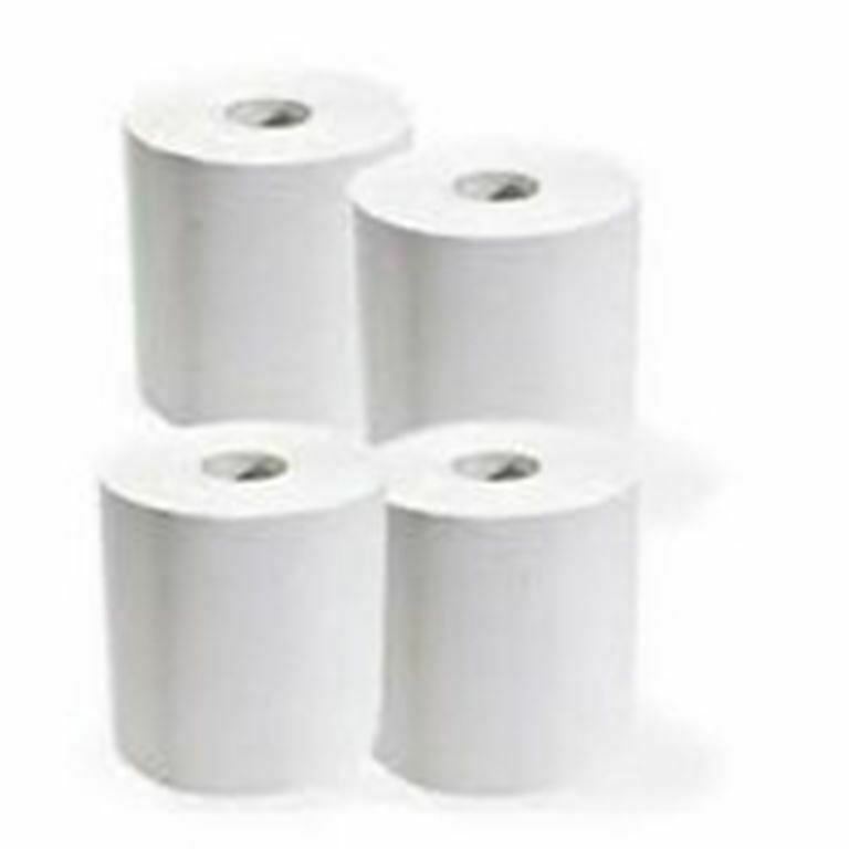 4ROTOLONI DI CARTA  4x800 strappi  Assorbenti Bobine Rotol Asciugatutto 3200STR.