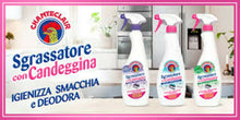Carica l&#39;immagine nel visualizzatore di Gallery, Sgrassatore Chanteclair Confezione 3 Bottiglie 625ml CON CANDEGGINA
