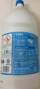 6 PEZZI ACE CANDEGGINA 2,5 LITRI REGOLARE CLASSICA. 1 CARTONE DA 6 PEZZI.