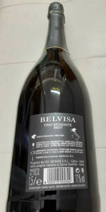 1 BT  BELVISA Vino Spumante BRUT  Magnum (1,5 LT) METODO CHARMAT ITALIANO