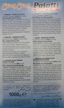 Carica l&#39;immagine nel visualizzatore di Gallery, Cous Cous MEDIO - POIATTI  1 kg X 2 - QUALITA&#39; SICILIA ItalY PRONTO IN 5 MINUTI
