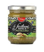 Carica l&#39;immagine nel visualizzatore di Gallery, PESTO DI PISTACCHIO SICILIA ITALIA DOLGAM 3X 190 GR CONTENITORI IN VETRO 570 GR.
