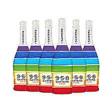 Carica l&#39;immagine nel visualizzatore di Gallery, 6 bottiglie SANTERO 958 EXTRA DRY 75 cl bottiglia &quot;ANDRA&#39;TUTTO BENE&quot; SPUMANTE
