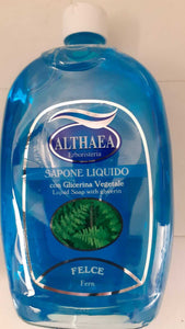 1+1SAPONE LIQUIDO ALTHAEA FELCE GLICERINA VEGETALE CON EROGATORE  LT1OMAGGI