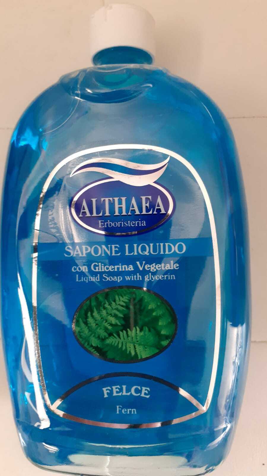 1+1SAPONE LIQUIDO ALTHAEA FELCE GLICERINA VEGETALE CON EROGATORE  LT1OMAGGI