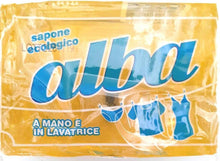Carica l&#39;immagine nel visualizzatore di Gallery, Alba Sapone Ecologico A MANO E LAVATR.  CITRONELLA E COCCO 400Gr -[confez da 10]

