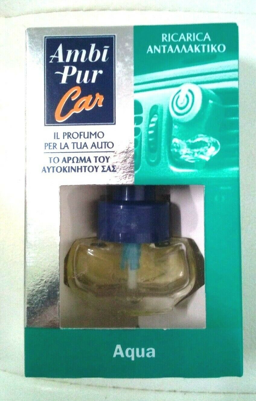 Deodorante Ambi Pur Car Acqua ricarica 8 ml. x 6 pezzi