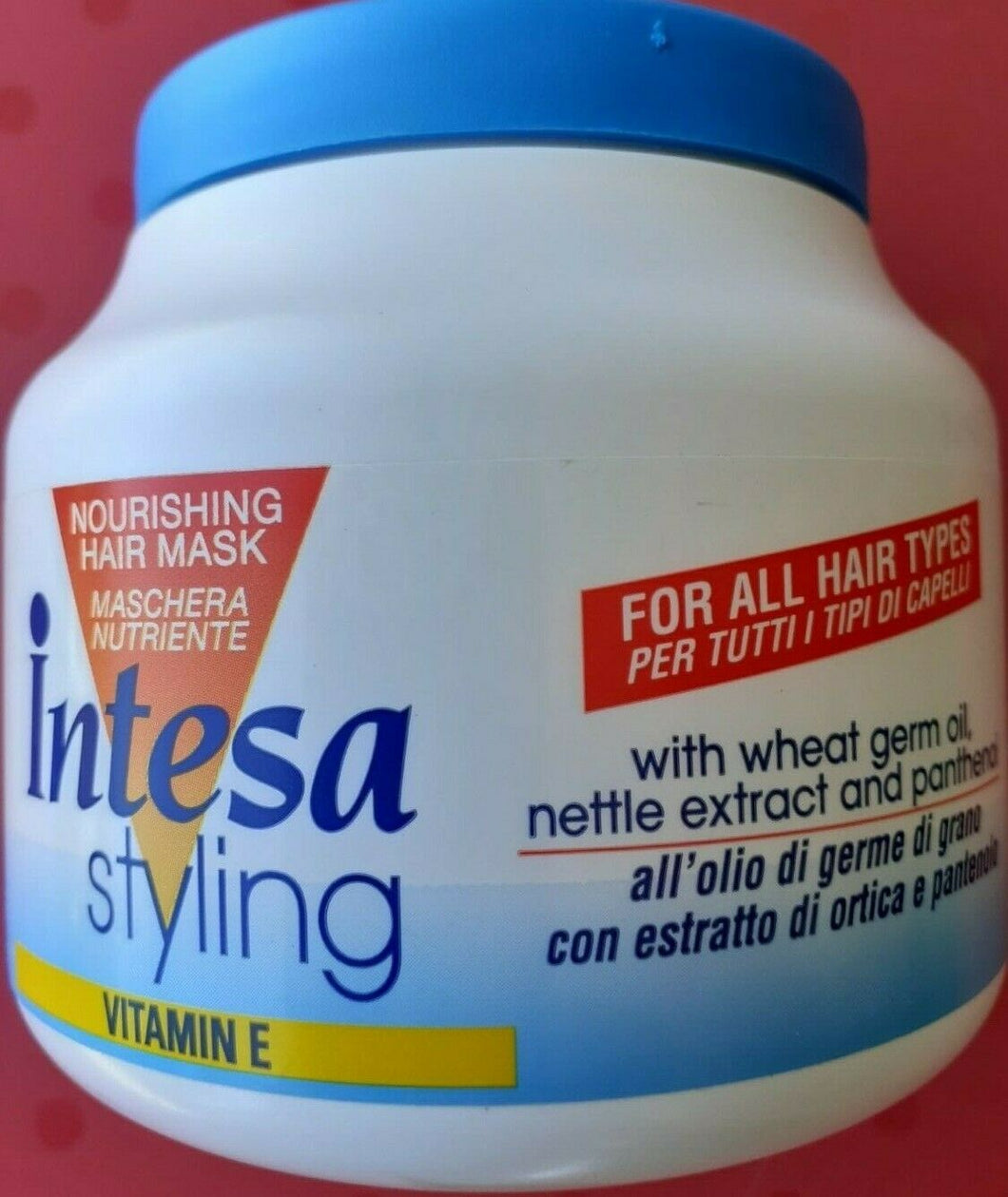 6X MASCHERA NUTRIENTE INTESA STYLING OLI DI GERM DI GRAN ESTRAT DI ORTICA E PANT