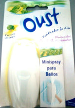 Carica l&#39;immagine nel visualizzatore di Gallery, Deodorante Casa Oust minisray ml 10 x 12 pezzi FRESCHEZZA ALLA CITRONELLA
