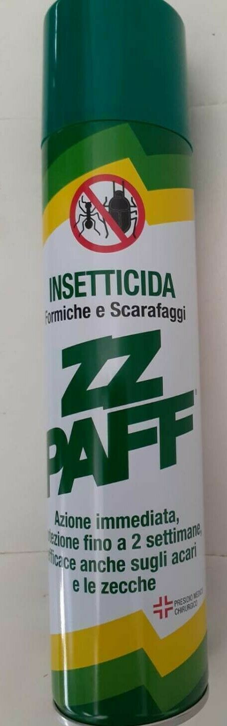 4PZ Insettic.RAPID KILL PAFF  400ml Elim.MOSCHE ZANZARE VESPE E VOLATILI ML1600