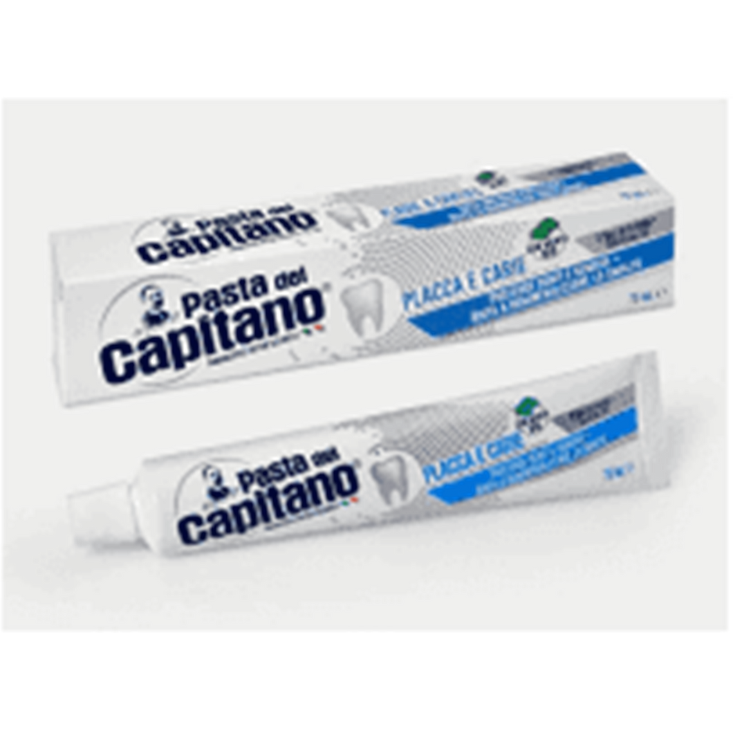 Dentifricio PASTA DEL CAPITANO PLACCA E CARIE ml. 10 x 6 pezzi DOPPIA PROTEZIONE