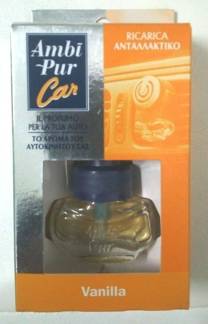 Deodorante Ambi Pur Car Vanilla ricarica 8 ml. x 5 pezzi