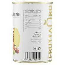 Carica l&#39;immagine nel visualizzatore di Gallery, FRUTTA ORO MACEDONIA ALLO SCIROPPO BARATTOLO DA 820 GR FRUTTA SCIROPPATA
