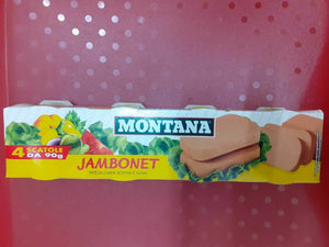 MONTANA JAMBONET CARNE IN SCATOLA  PATE' DI CARNE gr 90x 12scatole