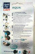 Carica l&#39;immagine nel visualizzatore di Gallery, Deodorante Ambi Pur Car Acqua completo + 1 ricarica 8 ml. x 3 pezzi
