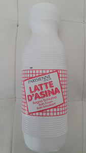 1 bottigliA PARISIENNE Bagno Schiuma LATTE D'ASINA doccia 1000 ml Bath FOAM MILK