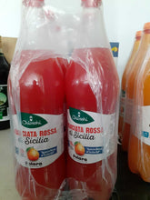 Carica l&#39;immagine nel visualizzatore di Gallery, POLARA |CHIOSCHI ARANCIATA ROSSA  DI SICILIA 1 LT X 3 BOTTIGLIE PET+ 3 OMAGGIO=6
