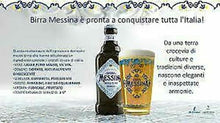 Carica l&#39;immagine nel visualizzatore di Gallery, Birra Messina Cristalli di Sale DI SICILIA cl. 33 x 24 BOTTIGLIE BICCHIERE OMAG.
