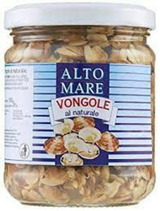 Alto Mare Vongole Al Naturale 130X6 GR PESCE IN SCATOLA BAR VETRO IT CLAMS GR780