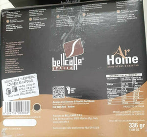 100 120 180 240CAPSULE BELLCAFFE'' MISCELA COME  BAR A CASA X MACCHINE NESPRESSO