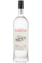 Carica l&#39;immagine nel visualizzatore di Gallery, RUM -RHUM  RON BLANCO DEL CARIBE ISLAND IMP.ST.LUCY&#39;S LT 1 CARTA BLANCA 38% VOL.
